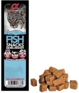 Alpha Snack para Gatos (35g - Sabor: Peixe)