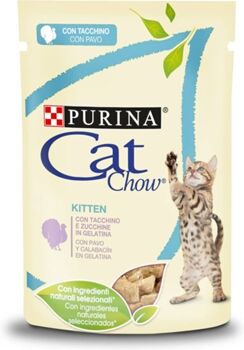 Cat Chow Ração para Gatos (85g - Húmida - Sabor: Perú)