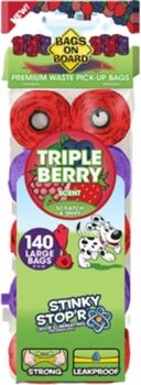 Simple Solution Sacos com Fragrância Triple Berry (10x14 un)