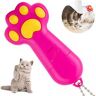 Jeiibrzui Lx-Cat'S Claw Teaser Pen-Rose Red Indoor Cats Interactive Cat/Dog Toys Led Projection Pet Training Supplies Gifts For Child