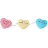 Fuzzyard Cat Toy - Candy Hearts 3 on a string Brinquedo para Gato