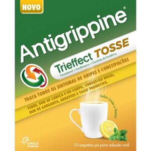 Antigrippine Trieffect Tosse 500 Mg + 10 Mg + 200 Mg P� para Solu��o Oral - X 10 Und(s)