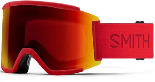 Smith Optics Smith Squad XL Chromapop Máscaras De Esqui (Lava/Sun Red Mirror)