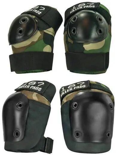 187 Killer Pads Knee And Elbow Combo Pack (Camo)