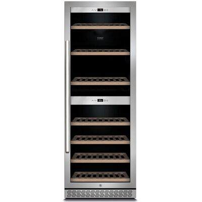 CASO WineChef Pro 126 - Adega de vinho de duas zonas CASO WineChef Pro 126 - Adega de vinho de duas zonas