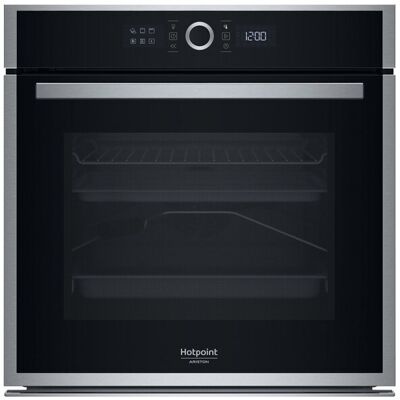 Hotpoint HAOI4S8PM1XA - Forno Hidro + Pirolítico - 73 L - Inox/Preto Hotpoint HAOI4S8PM1XA - Forno Hidro + Pirolítico - 73 L - Inox/Preto