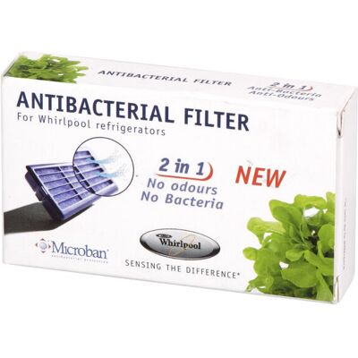 Whirlpool ANT001 - Filtro antibacteriano para geladeira Whirlpool ANT001 - Filtro antibacteriano para geladeira
