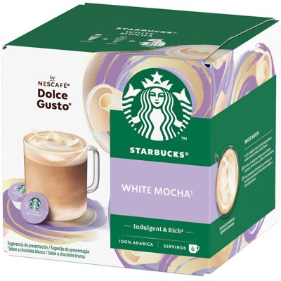 NESTLE CÁPSULAS DOLCE GUSTO STARBUCKS WHITE MOCHA NESTLE CÁPSULAS DOLCE GUSTO STARBUCKS WHITE MOCHA