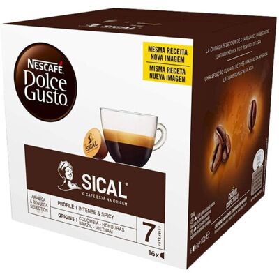 NESTLE CÁPSULA DOLCE GUSTO ESP SICAL 16C NESTLE CÁPSULA DOLCE GUSTO ESP SICAL 16C