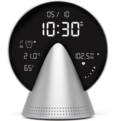 RELÓGIO LEXON CONIC CLOCK ALU RELÓGIO LEXON CONIC CLOCK ALU