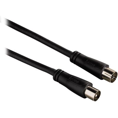 CABO HAMA COAXIAL M/F 90DB PR 1,5M CABO HAMA COAXIAL M/F 90DB PR 1,5M