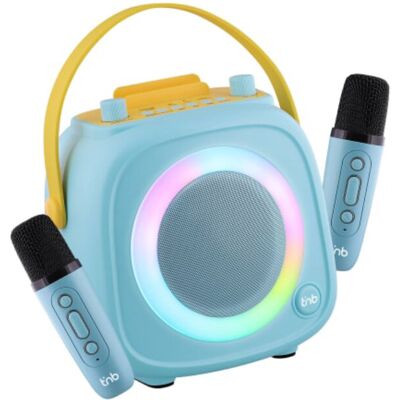 COLUNA BLUETOOTH TNB KARAOKE 2 MICROFONES COLUNA BLUETOOTH TNB KARAOKE 2 MICROFONES