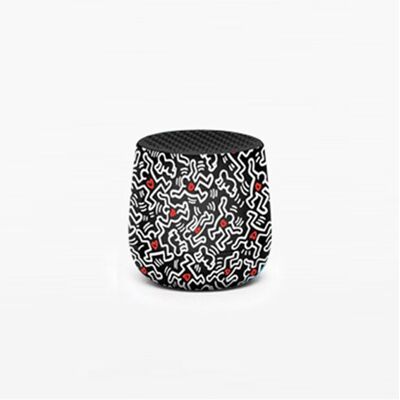 COLUNA BLUETOOTH LEXON MINO+ KEITH HARING LOVE PRETO COLUNA BLUETOOTH LEXON MINO+ KEITH HARING LOVE PRETO