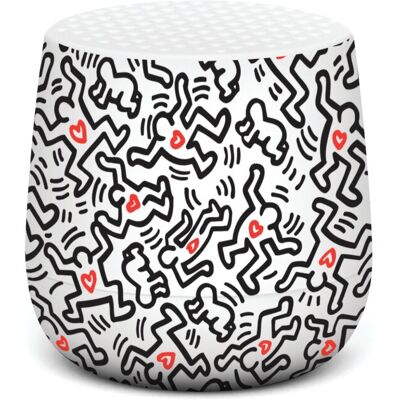 COLUNA BLUETOOTH LEXON MINO+ KEITH HARING LOVE BRANCO COLUNA BLUETOOTH LEXON MINO+ KEITH HARING LOVE BRANCO