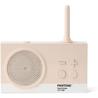COLUNA BLUETOOTH LEXON TYKHO 3 PANTONE AREIA COLUNA BLUETOOTH LEXON TYKHO 3 PANTONE AREIA