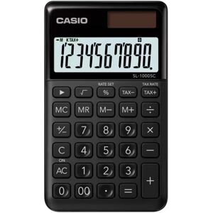 CALCULADORA BOLSO CASIO SL-1000SC PRETA CALCULADORA BOLSO CASIO SL-1000SC PRETA