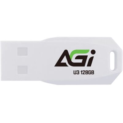 Agi UP138 128GB USB Flash Drive - Branca - USB 3.2 Gen 1 Agi UP138 128GB USB Flash Drive - Branca - USB 3.2 Gen 1