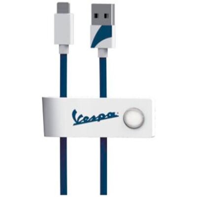 Cabo TRIBE Vespa - 1,2 m Azul - USB-Lightning Cabo TRIBE Vespa - 1,2 m Azul - USB-Lightning