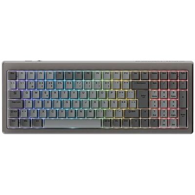 TECLADO GAMING DUCKY CUSHION 98 PT CINZ TECLADO GAMING DUCKY CUSHION 98 PT CINZ