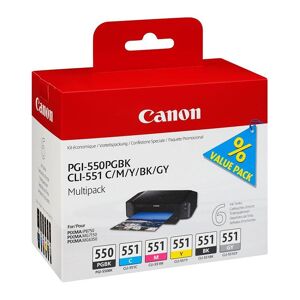 Canon TINTEIRO CANON PGI-550/CLI-551 MPACK