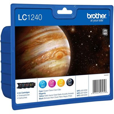 TINTEIRO BROTHER LC 1240 VALBP MULTIP TINTEIRO BROTHER LC 1240 VALBP MULTIP