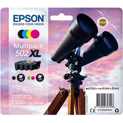 TINTEIRO EPSON 502XL MULTIPACK TINTEIRO EPSON 502XL MULTIPACK