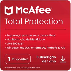 MCAFEE TOTAL PROTECTION 1D 22