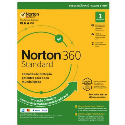 Symantec NORTON 360 STANDARD 1D Symantec NORTON 360 STANDARD 1D
