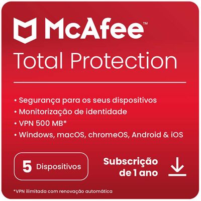 McAfee TOTAL PROTECTION 5D McAfee TOTAL PROTECTION 5D