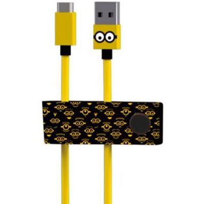 Cabo Micro USB Minions 120cm - Dados e Carregamento Cabo Micro USB Minions 120cm - Dados e Carregamento