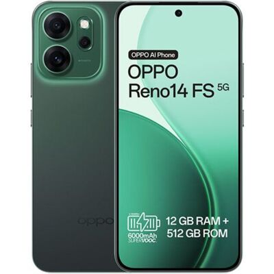 SMARTPHONE OPPO RENO14 FS 5G 512 VERDE SMARTPHONE OPPO RENO14 FS 5G 512 VERDE