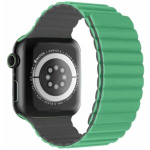 Pulseira Swissten para Apple Watch - Verde/Cinza 38/40/41mm - Silicone Pulseira Swissten para Apple Watch - Verde/Cinza 38/40/41mm - Silicone