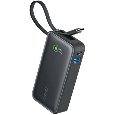 Power bank Anker Nano 10000mAh - Preto - Power bank Power bank Anker Nano 10000mAh - Preto - Power bank