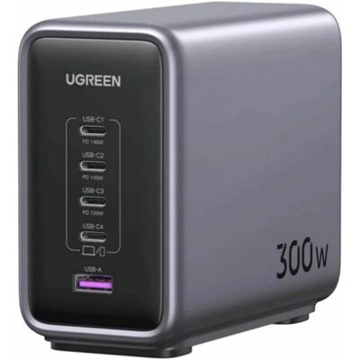 CARREGADOR UGREEN USB-A 4USB-C 300W CARREGADOR UGREEN USB-A 4USB-C 300W