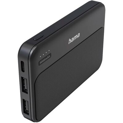 POWERBANK HAMA POCKET 5000MAH ANTRACITE POWERBANK HAMA POCKET 5000MAH ANTRACITE