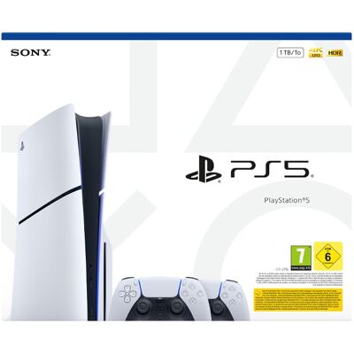 Sony CONSOLA PS5 SLIM E + DUALSENSE Sony CONSOLA PS5 SLIM E + DUALSENSE