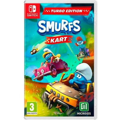 MICROIDS JOGO SWITCH SMURFS KARTING LMT MICROIDS JOGO SWITCH SMURFS KARTING LMT