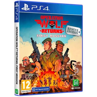 MICROIDS JOGO PS4 OP WOLF RETURNS 1ST MSN MICROIDS JOGO PS4 OP WOLF RETURNS 1ST MSN