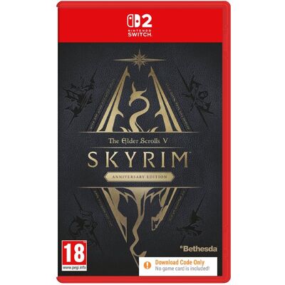 Nintendo JOGO SWITCH 2 SKYRIM ANIVERSARY CODE IN BOX Nintendo JOGO SWITCH 2 SKYRIM ANIVERSARY CODE IN BOX