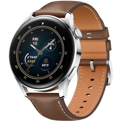 Huawei WATCH 3 Classic - Couro Marrom - Relógio Inteligente Huawei WATCH 3 Classic - Couro Marrom - Relógio Inteligente