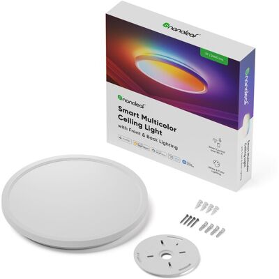LUZ LED NANOLEAF TETO MULTICOLOR LUZ LED NANOLEAF TETO MULTICOLOR