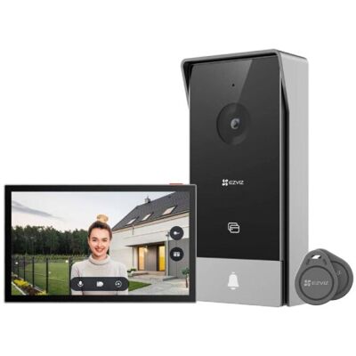 Sistema de Videoporteiro EZVIZ HP5 - Tela sensível ao toque de 7" - Visão Noturna Sistema de Videoporteiro EZVIZ HP5 - Tela sensível ao toque de 7" - Visão Noturna