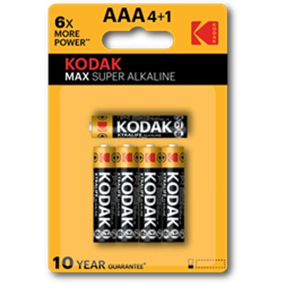 PILHA KODAK AAA XTRALIFE (4+1) PILHA KODAK AAA XTRALIFE (4+1)