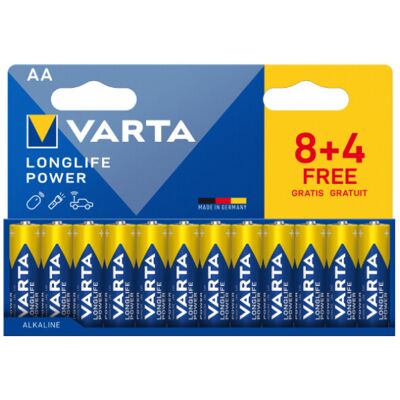 PILHA VARTA BLISTER 8+4 LR03 AA PILHA VARTA BLISTER 8+4 LR03 AA