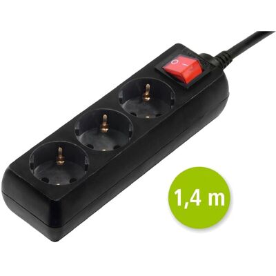 EXTENSÃO HAMA 3T 1,4M C/INT PRT EXTENSÃO HAMA 3T 1,4M C/INT PRT