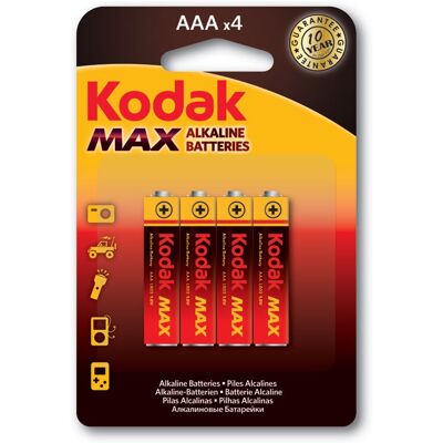PILHA KODAK MAX AAA PILHA KODAK MAX AAA