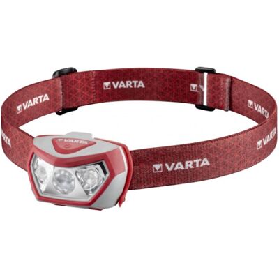 Varta Outdoor Sports H20 Pro Lanterna de cabeça - 200 lm, 52h, Vermelho Varta Outdoor Sports H20 Pro Lanterna de cabeça - 200 lm, 52h, Vermelho
