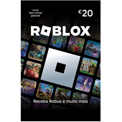 CARTÃO PRESENTE DIGITAL ROBLOX 20EUR CARTÃO PRESENTE DIGITAL ROBLOX 20EUR