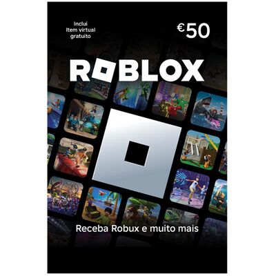 CARTÃO PRESENTE DIGITAL ROBLOX 50EUR CARTÃO PRESENTE DIGITAL ROBLOX 50EUR