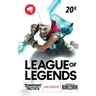 RIOT GAMES RIOT LEAGUE LEGENDS 20EUR DIGITAL RIOT GAMES RIOT LEAGUE LEGENDS 20EUR DIGITAL